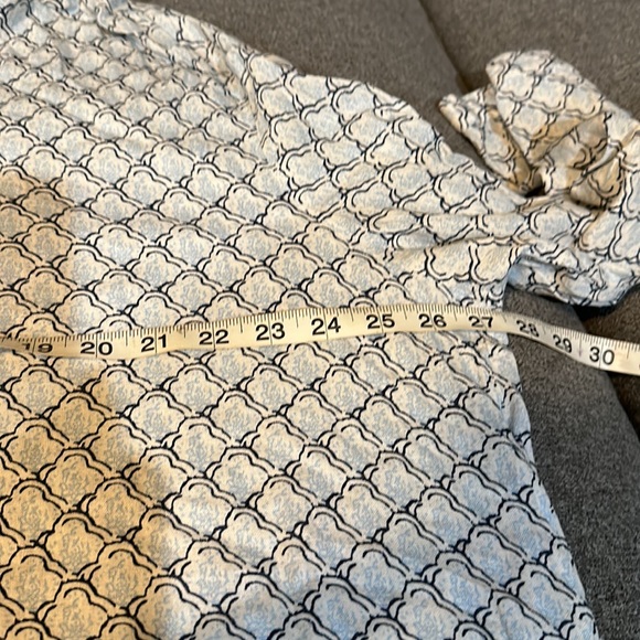 Blue Linen Tunic - Picture 9 of 9